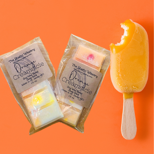 Orange Creamsicle Snap Bars